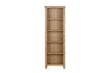Marsden Bookcase Low Wide Natural Oak (Nett)