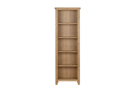 Marsden Bookcase Low Wide Natural Oak (Nett)