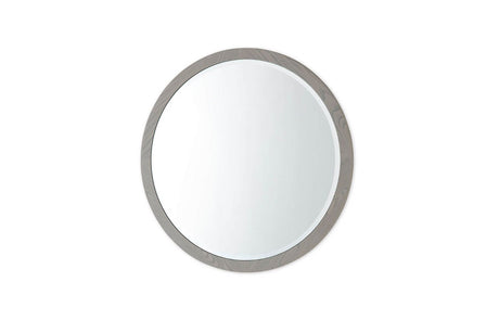 Mondello Mirror Round Washed Oak