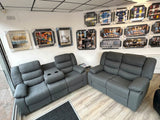 Verona 3+2 Fabric Recliner Sofa Set