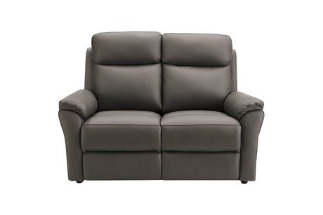 Truffle Leather Upholstered 2 Seater Sofa