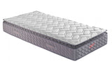 White Pillow Top 4ft6 Double Mattress with Pocket Sprung and Roll Pack Design