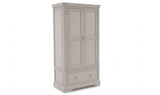 Taupe Painted Double Wardrobe