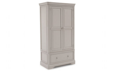 Taupe Painted Double Wardrobe