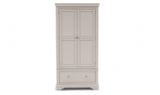 Taupe Painted Double Wardrobe