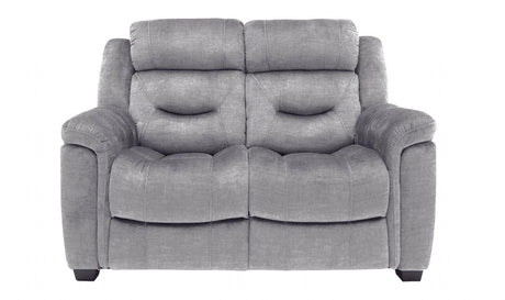 2 Seater Fixed Grey