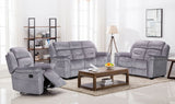 2 Seater Fixed Grey