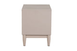 Grey Painted Wooden Bedside Table