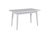 White Rectangular Dining Table