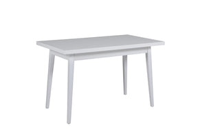 White Rectangular Dining Table
