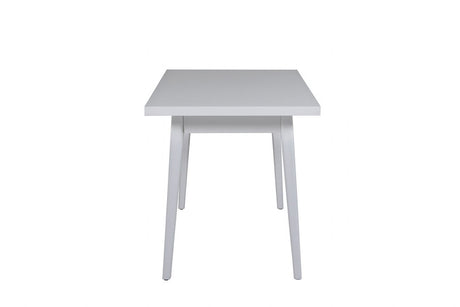 White Rectangular Dining Table