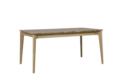 Scandi Natural Oak Extending Dining Table 125 to 165cm