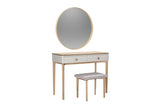 Dressing Stool Cashmere Oak