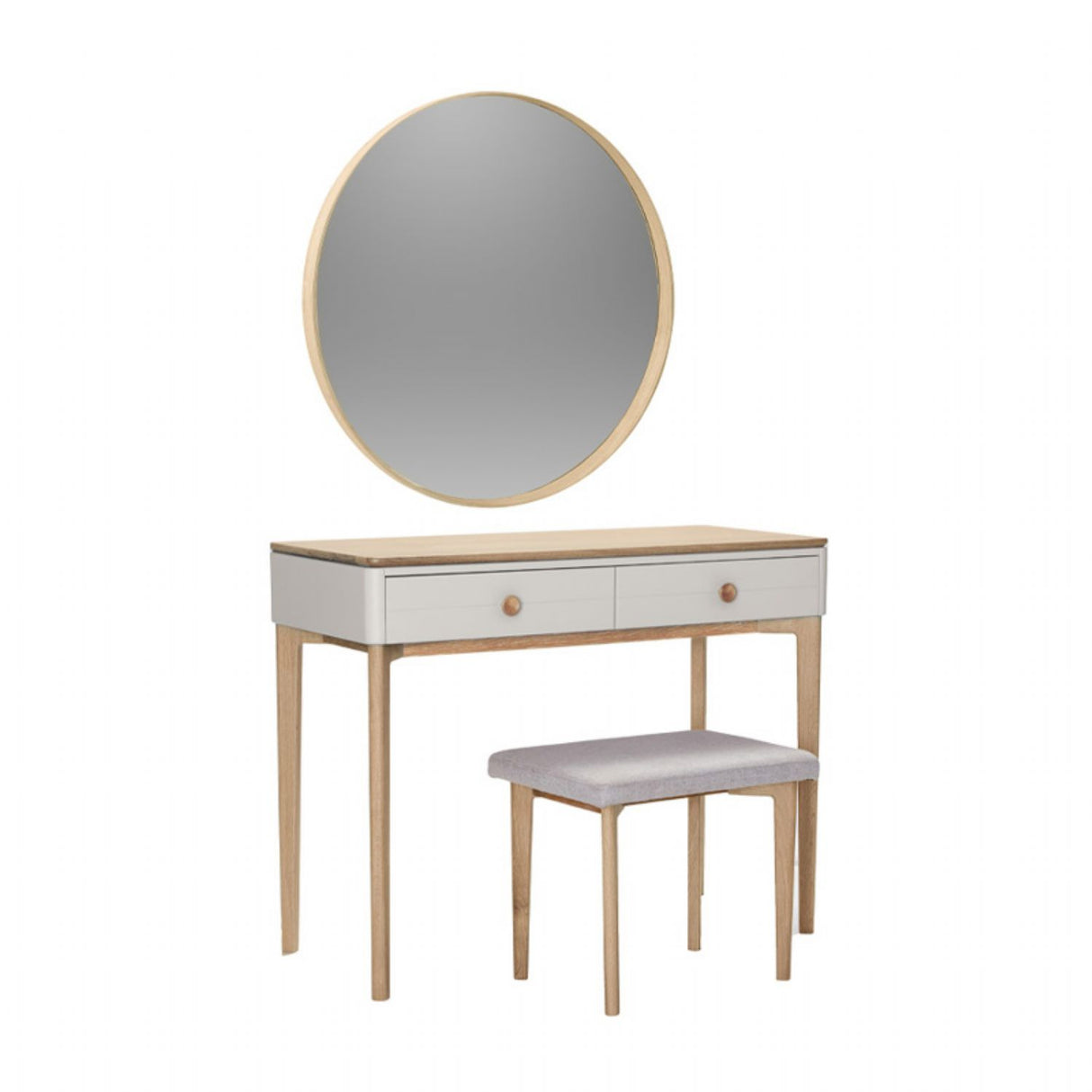 Wall Mirror Cashmere Oak