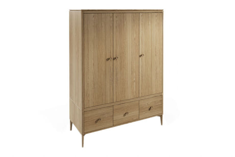Wardrobe 3 door Oak