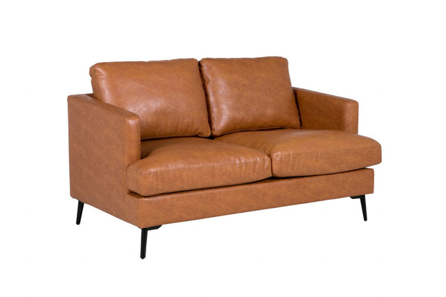 2 Seater Sofa Tan