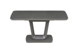 Matt Graphite Grey Finish 120 to 160cm Extending Dining Table