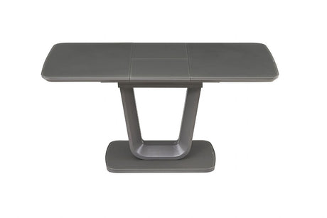 Matt Graphite Grey Finish 120 to 160cm Extending Dining Table