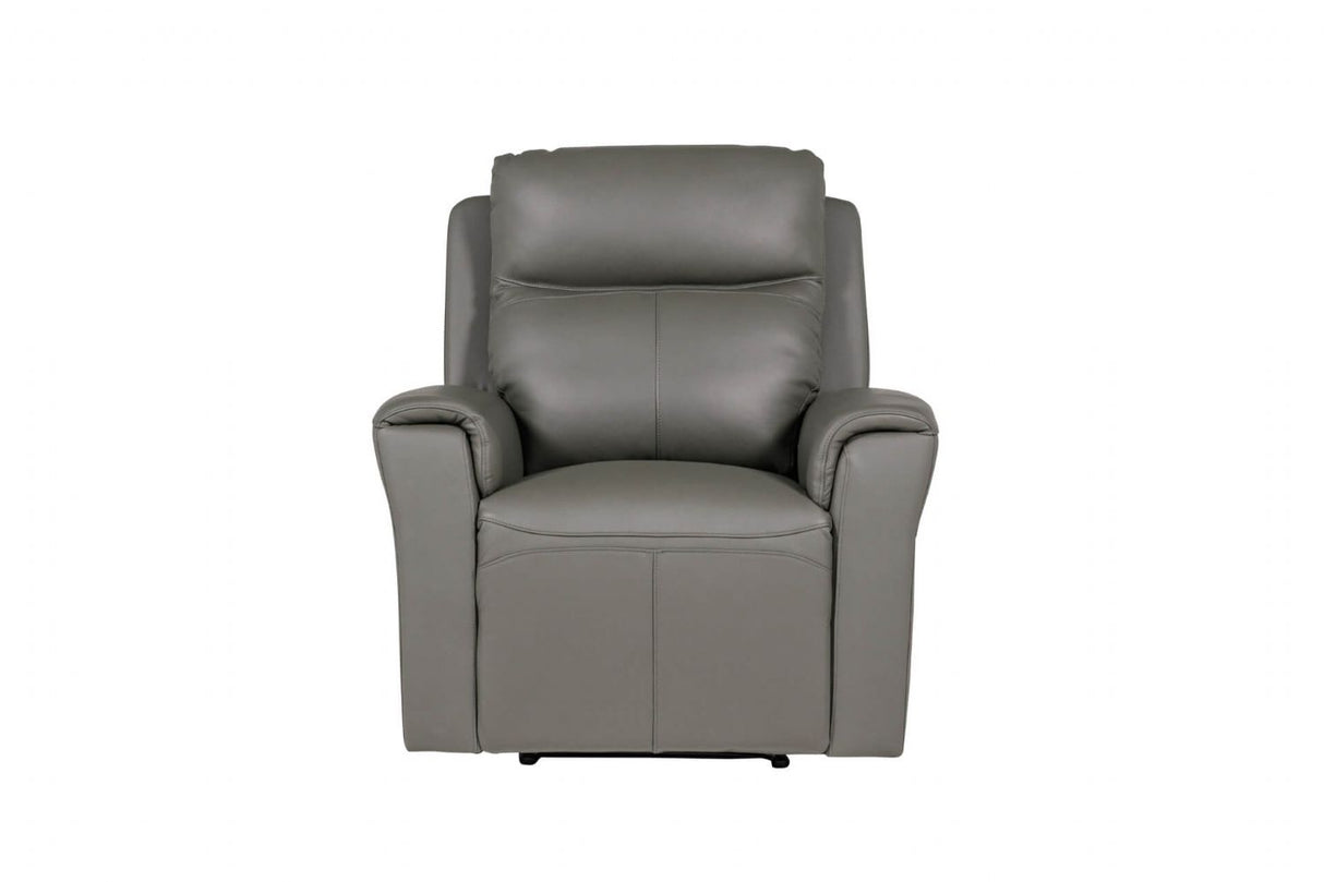Grey Single Seater Electric Recliner Chair with USB