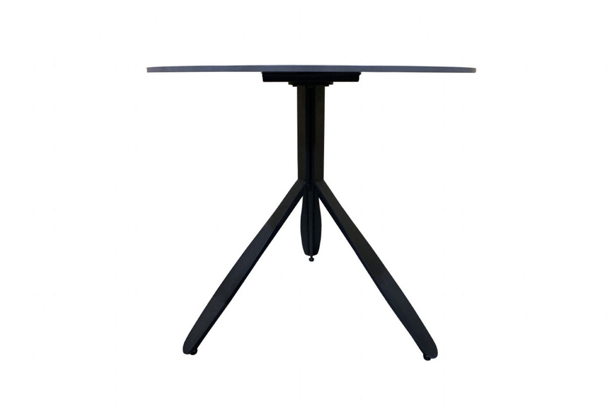 Circular Dining Table 800 Black