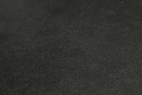 Black Stone Top 1.2m Rectangular Dining Table Metal Legs