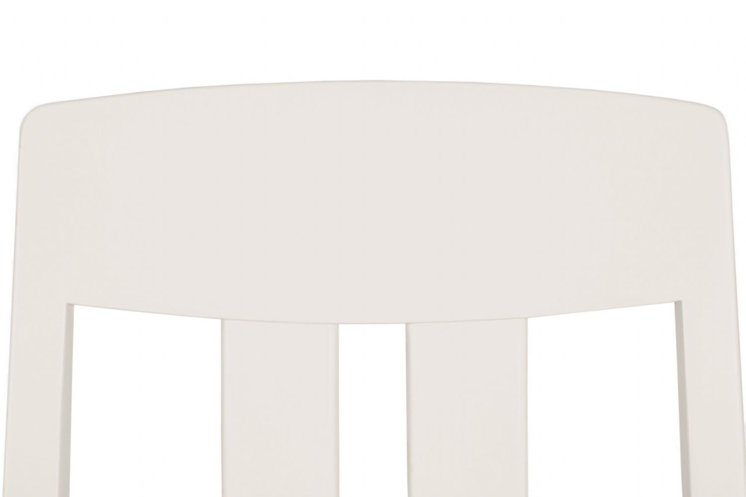 Grey and Taupe Slat Back Dining Chair with Padded Seat