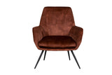 Flynn Accent Chair Rust