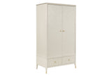 Diletta 2 Door Wardrobe Stone