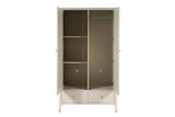 Diletta 2 Door Wardrobe Stone