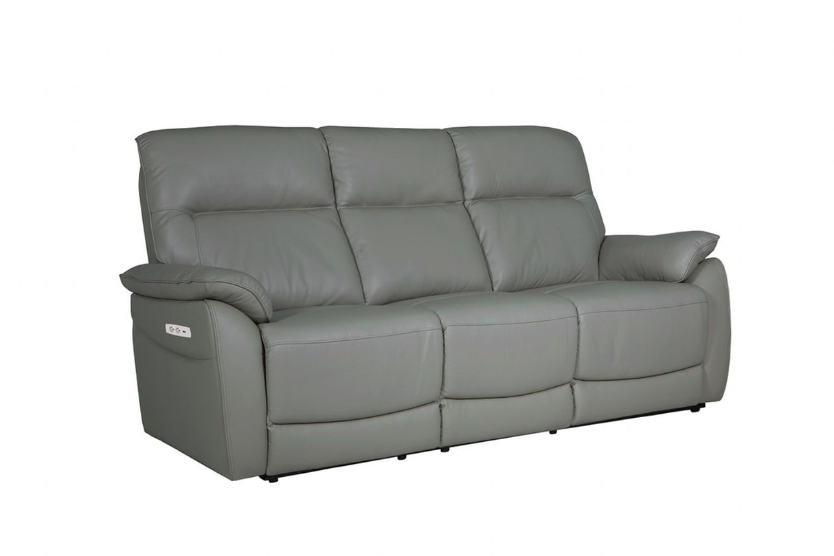 Nerano 3 Seater Electric Recliner Steel