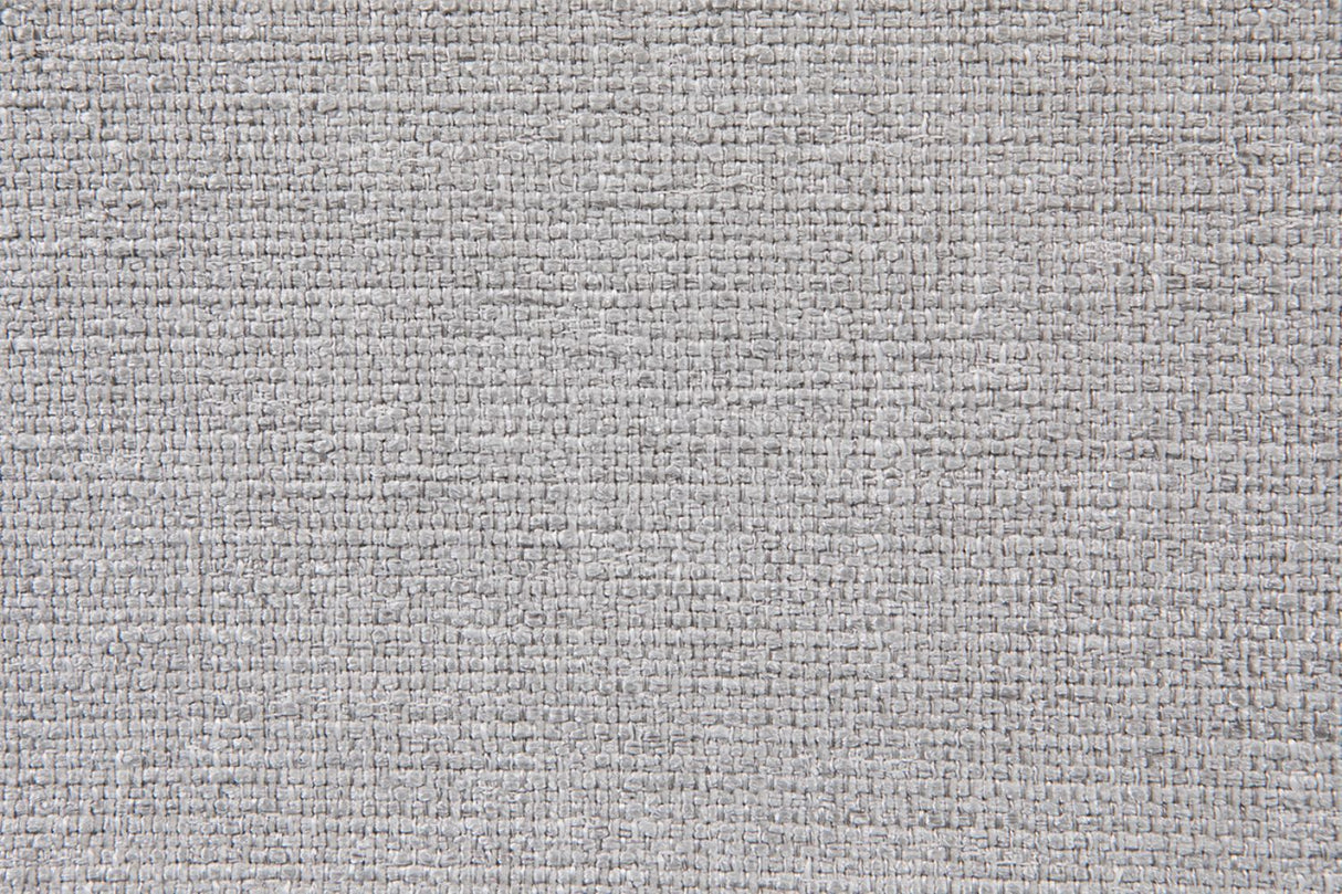 Light Grey Linen Fabric Upholstered Right Hand Facing Corner Sofa