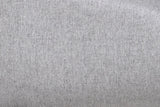 Grey Fabric Accent Chair with Black Metal Legs