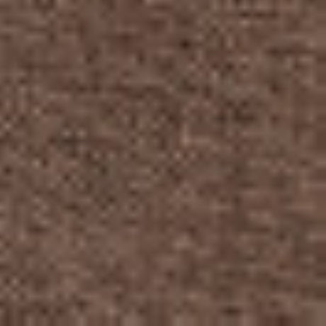 Brown Fabric Upholstered Curved Dining Chair Walnut Legs