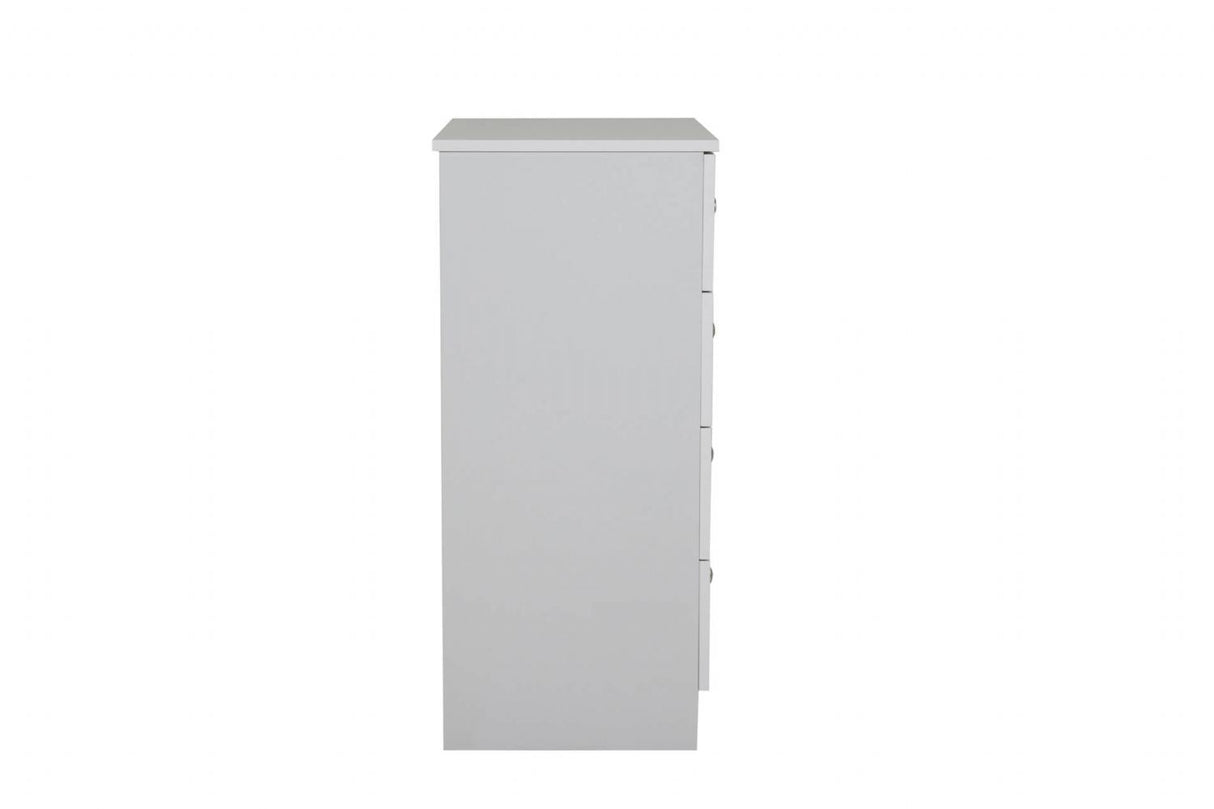 Levi Bedroom 4 Drawer Chest of Drawers Light Grey