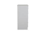 Levi Bedroom 4 Drawer Chest of Drawers Light Grey
