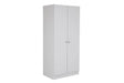 Levi Bedroom 2 Door Wardrobe Light Grey