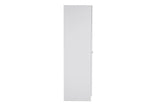 Levi Bedroom 2 Door Wardrobe Light Grey