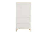 Taupe Cashmere Oak 2 Door 1 Drawer Wardrobe with Hanging Rail