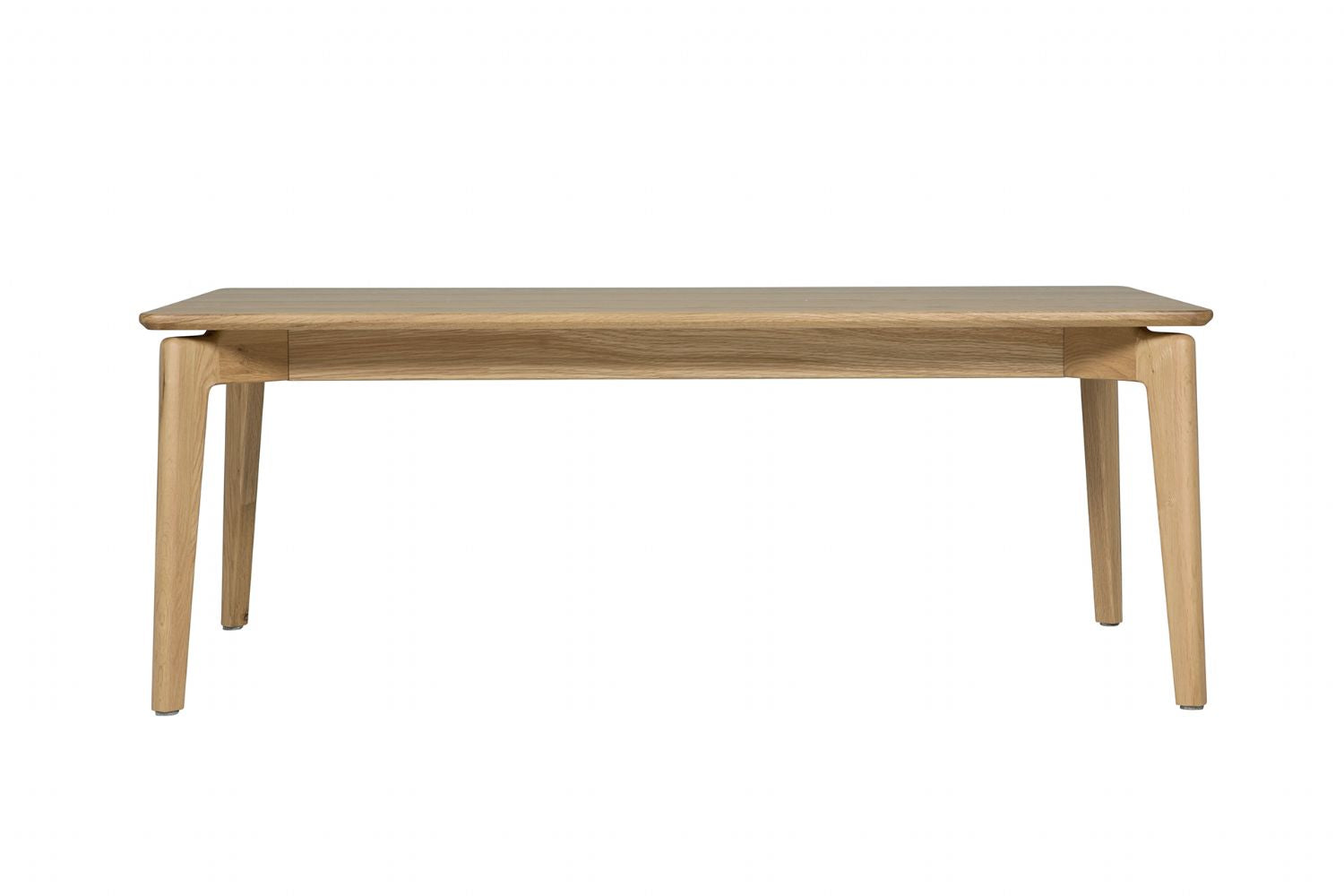 Natural Oak Modern Rectangular Large Coffee Table