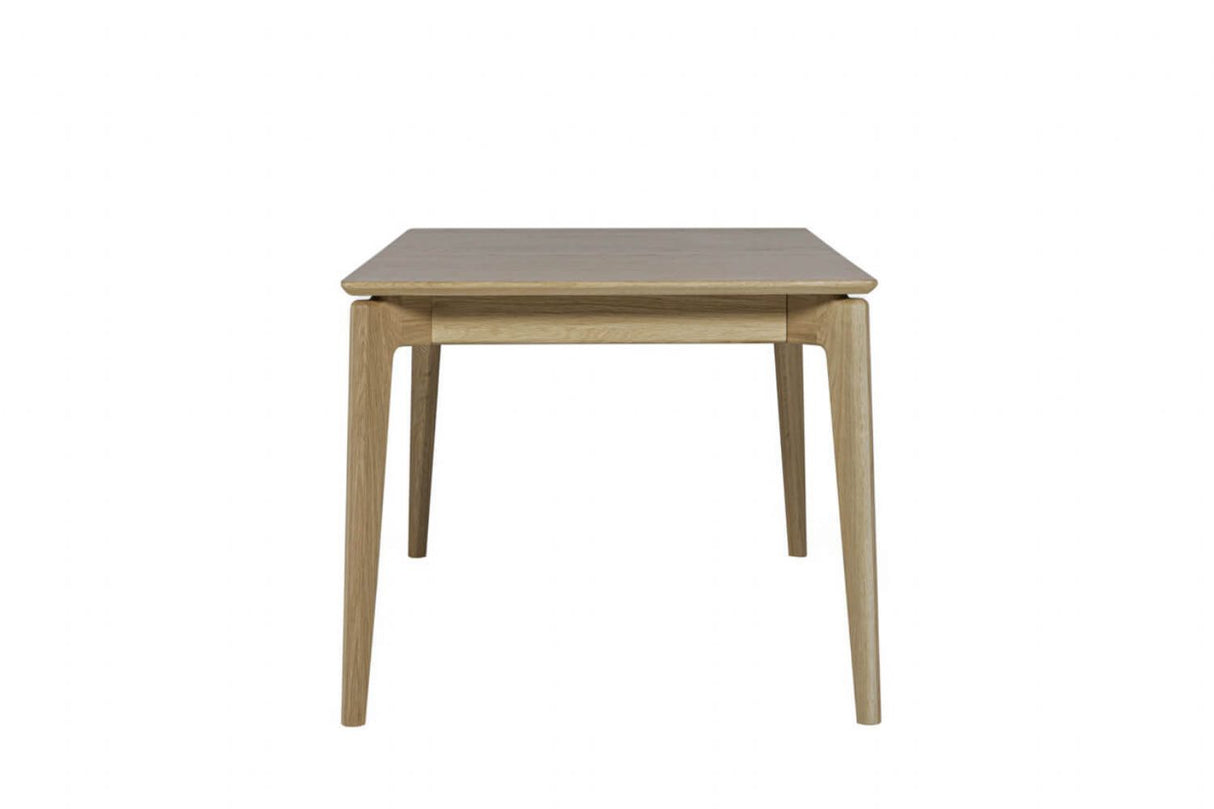Natural Oak Large Rectangular Extending Dining Table