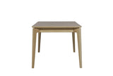 Scandi Natural Oak Extending Dining Table 125 to 165cm