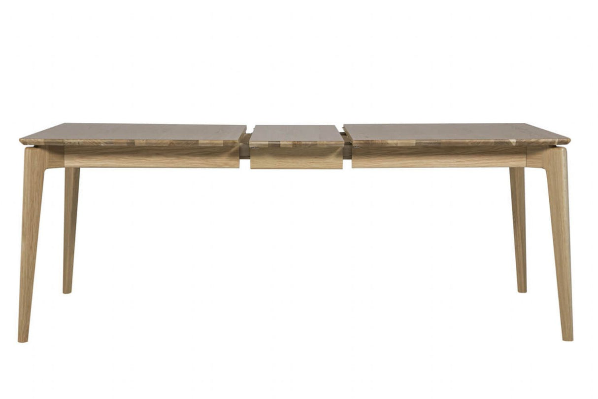 Natural Oak Large Rectangular Extending Dining Table