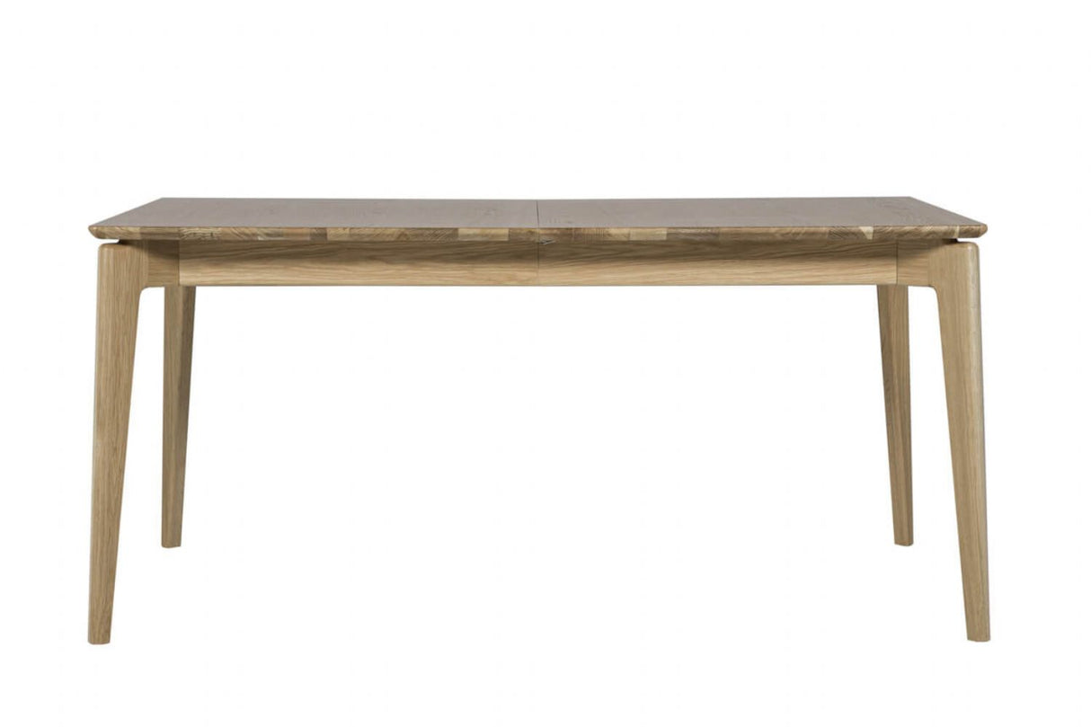 Scandi Natural Oak Extending Dining Table 125 to 165cm