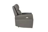 Grey Single Seater Electric Recliner Chair with USB