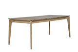 Natural Oak Large Rectangular Extending Dining Table