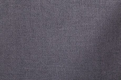 Wooden Slat Back Dining Chair with Grey Fabric Padded Seat