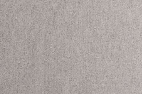 Greige Fabric Upholstered 2 Seater Sofa Metal Legs
