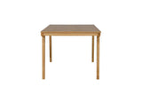 Natural Oak Dining Table with Lacquered Finish 160cm
