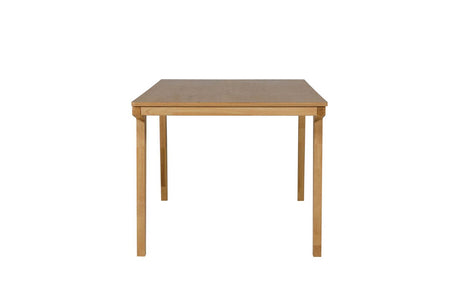Natural Oak Dining Table with Lacquered Finish 160cm
