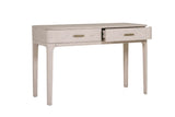 Cream Wooden 2 Drawer Dressing Table Desk